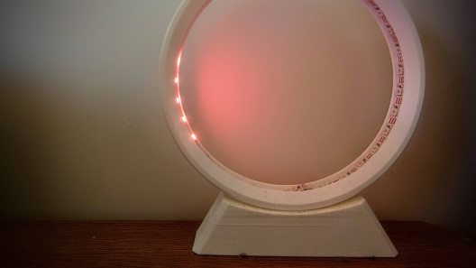 Weather Lamp concept art and app